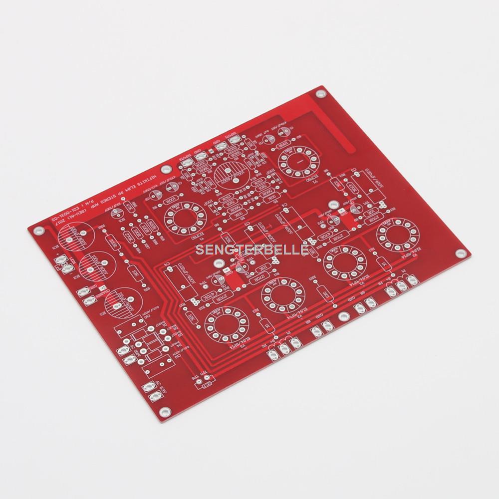 HiFi EL84 +ECF80 Stereo Push-P - Audio Amplifier Board 评论和价格