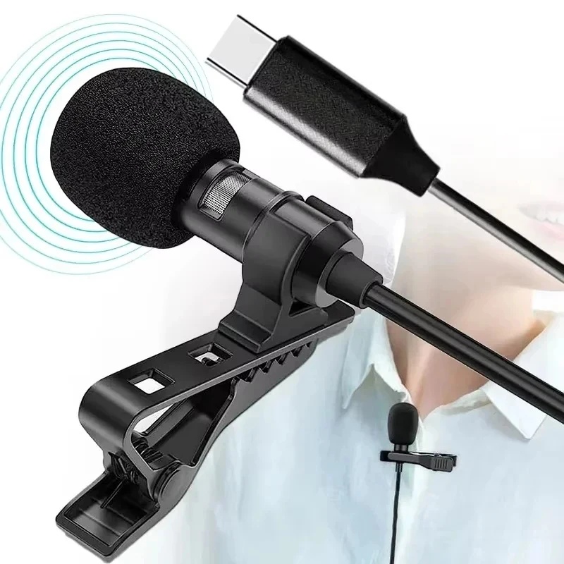 1-5pcs Portable USB Mini Laval - Microphone Capsule 评论和价格