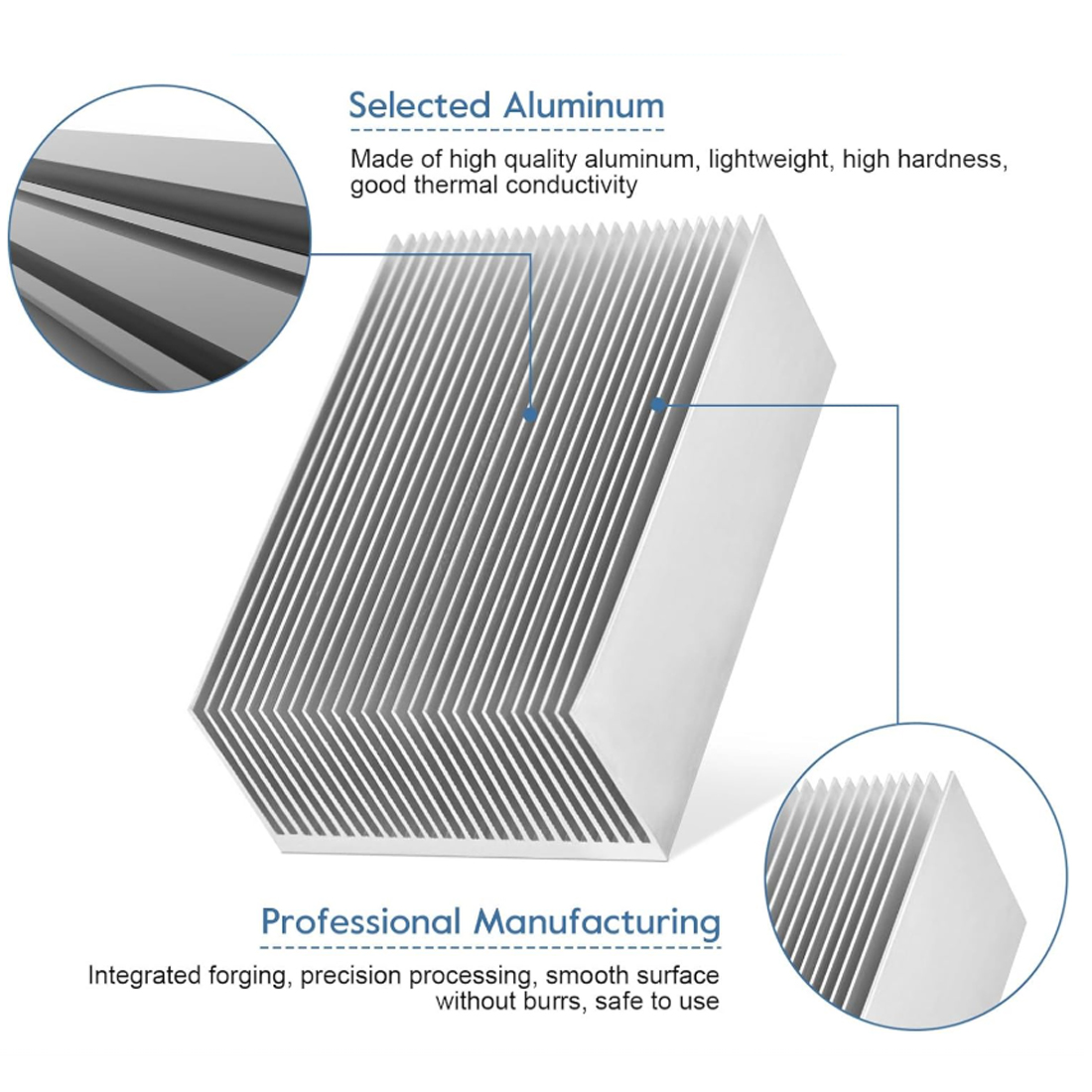 DIY Cooler Aluminum Heatsink G - Heatsink Aluminum 评论和价格