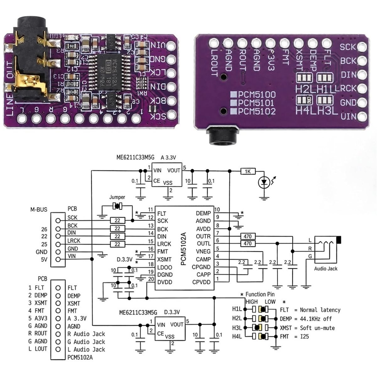 2Pcs IIS PCM5102A Decoder PCM5 - Pcm5102 评论和价格