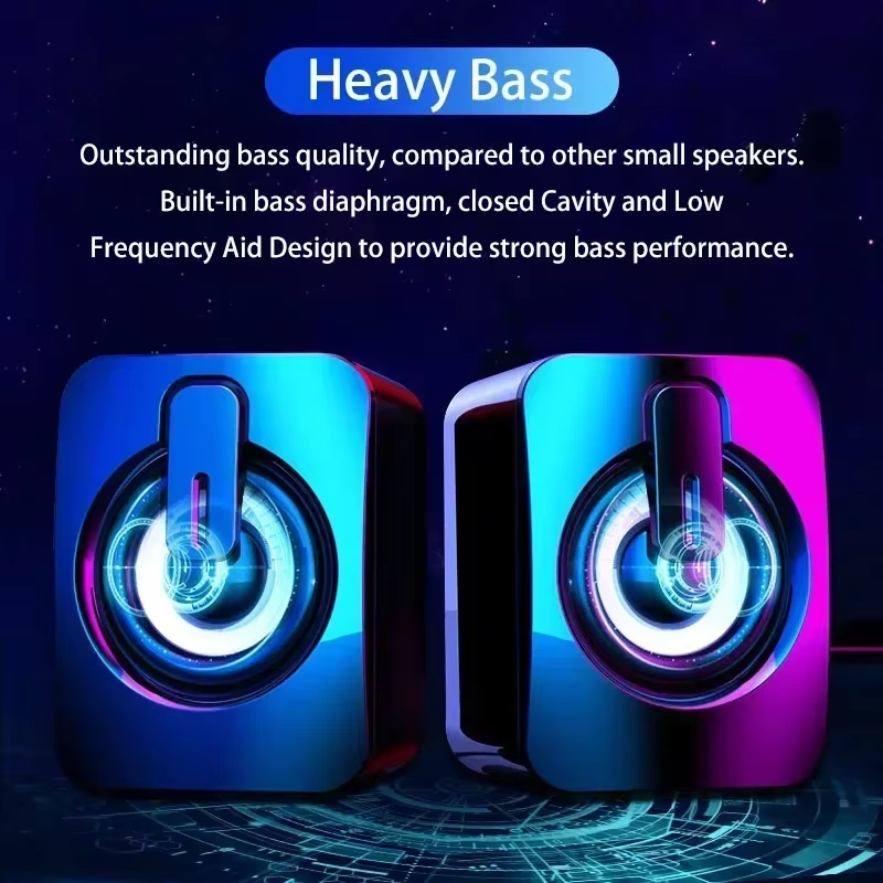 Portable Wired USB Speaker HiF - Speaker Wire 评论和价格