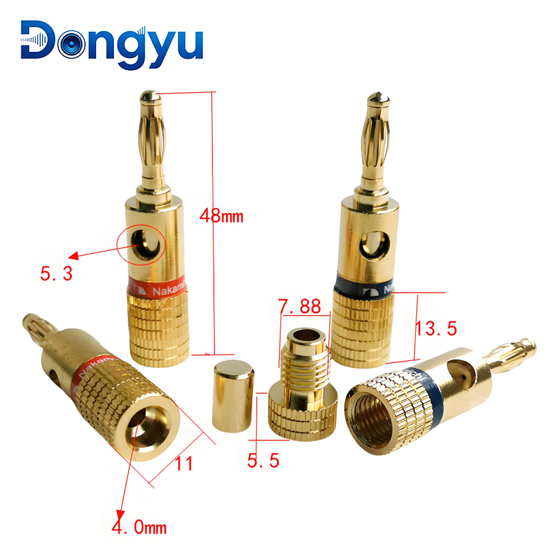 4MM Nakamichi Banana Connector - Banana Plug 评论和价格
