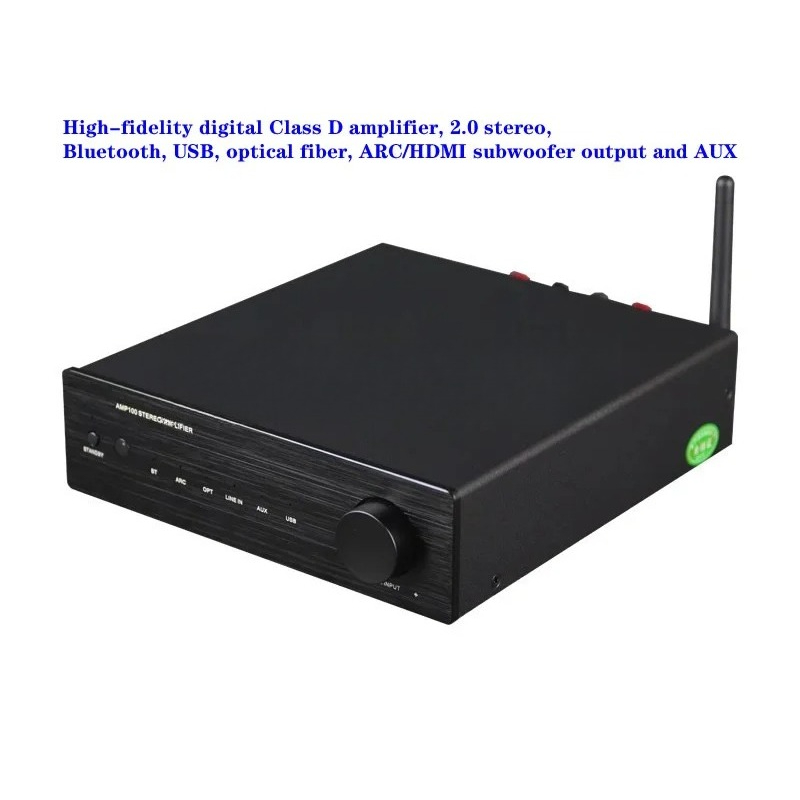 2*50W Class D Digital Amplifie - Class D Amplifier 评论和价格