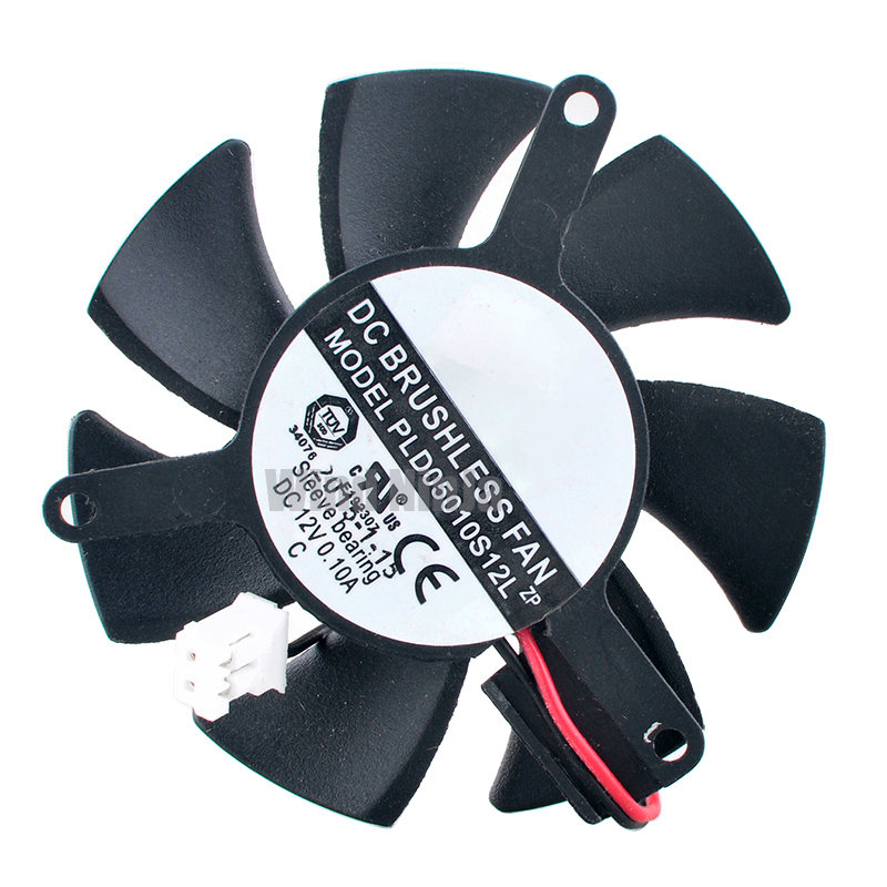 47mm Diameter DC12V 0.10A PLD0 - Heatsink Aluminum 评论和价格