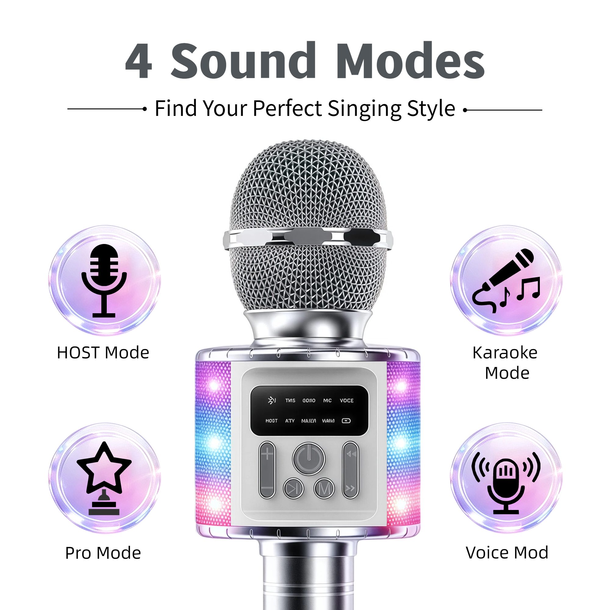 TWS Dual Wireless Karaoke Micr - Microphone Capsule 评论和价格
