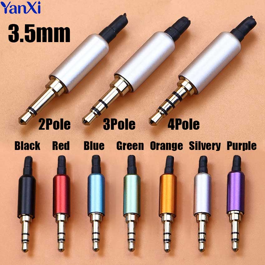 1pcs 3.5mm Mono Stereo Headpho - Audio Jumper Wire 评论和价格
