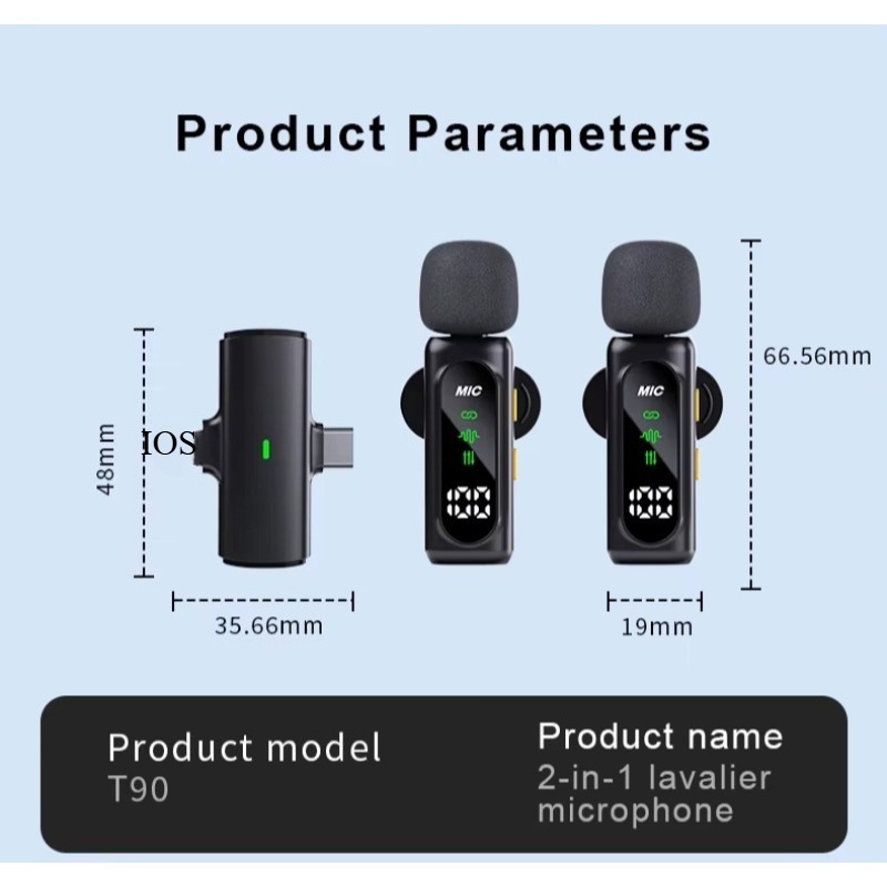 Mini Wireless Lavalier Microph - Microphone Capsule 评论和价格
