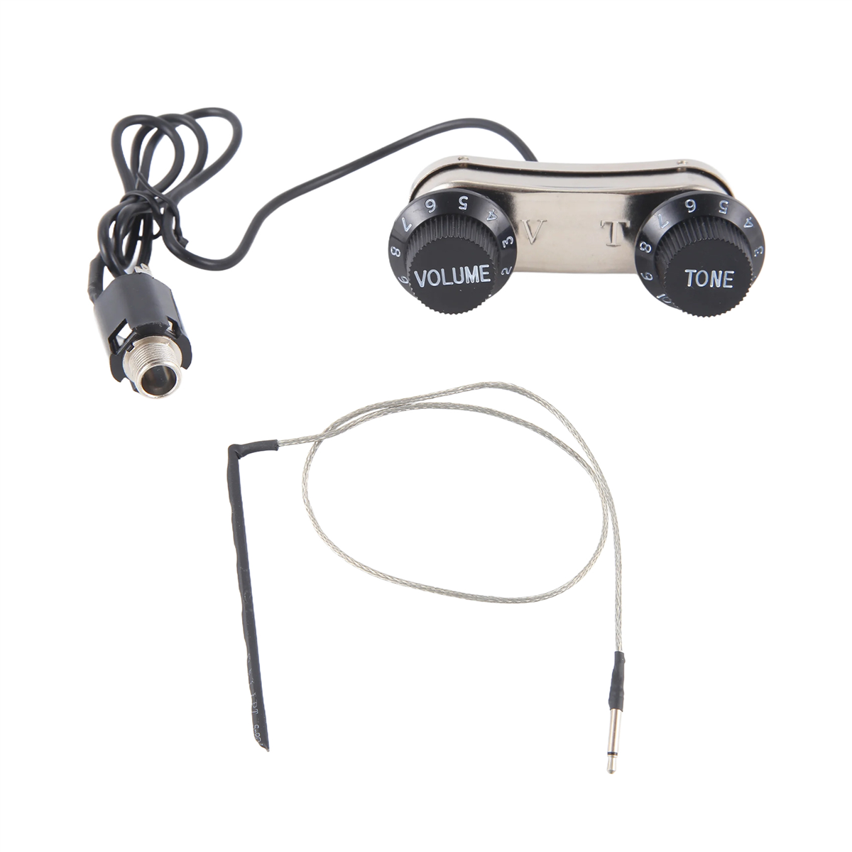 Acoustic Guitar Pickup Piezo & - Passive Preamp 评论和价格