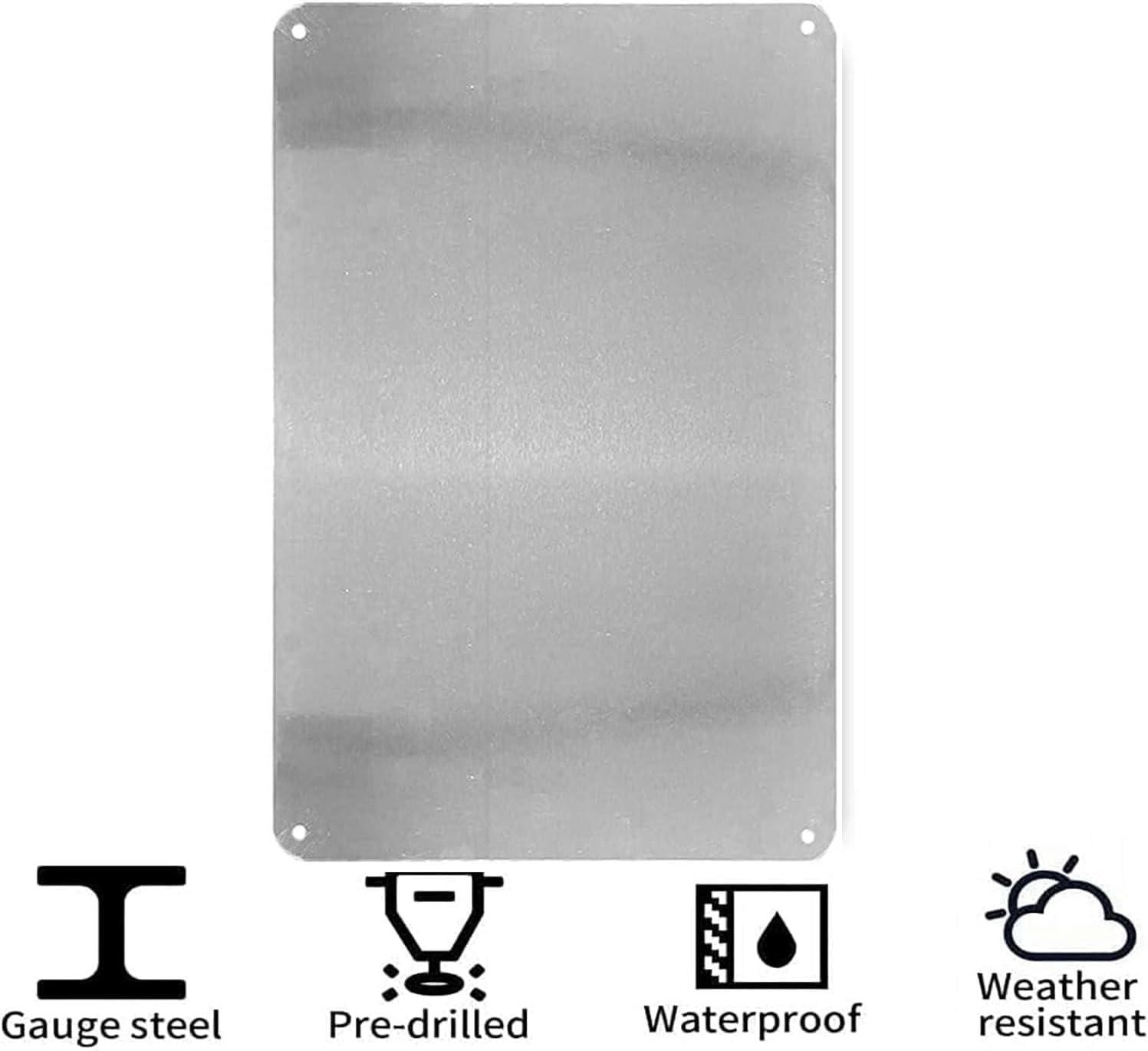 Tin Sign Radiation Hazard Warn - Heatsink Aluminum 评论和价格