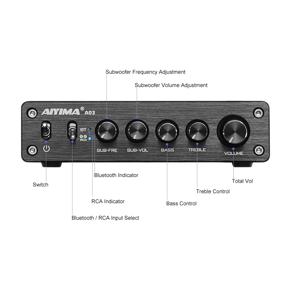 AIYIMA A03 TPA3116 Amplificado - Es9018 Dac 评论和价格