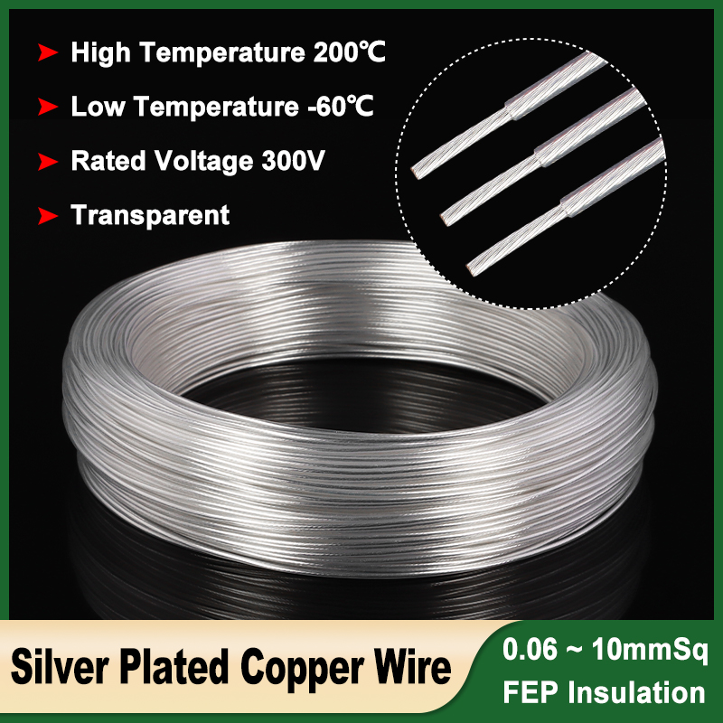 1~100m Clear Sq 0.06 ~ 10mm Si - Audio Jumper Wire 评论和价格
