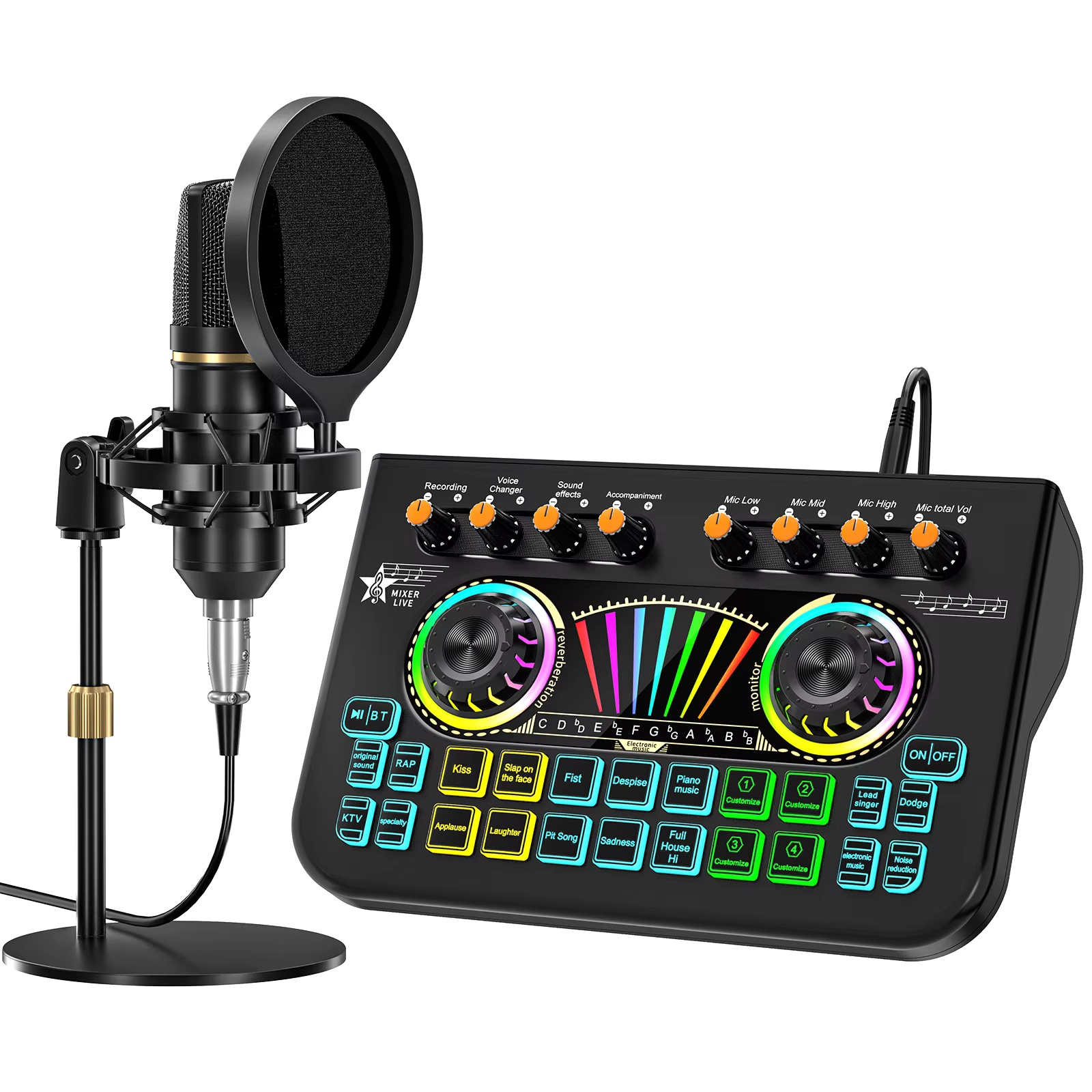 Tenlamp X3 BM800 Podcast Micro - Condenser Microphone Kit 评论和价格