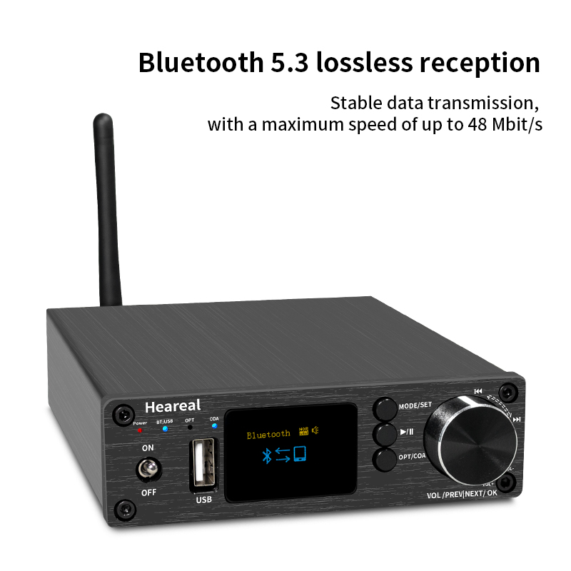 HiFi Bluetooth 5.3 Audio Recei - Passive Preamp 评论和价格